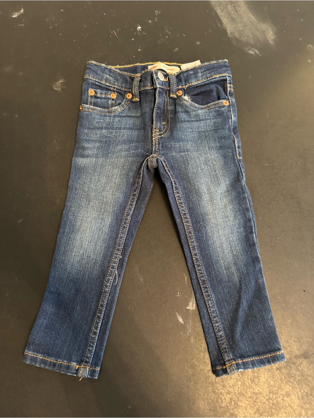 Levi's Kids Dark Blue Denim Jeans